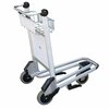 Vestil Aluminum Multi-Use Cart, Brakes, Nestable, 550 lb., 1 Shelves, 550 lb LUG-B
